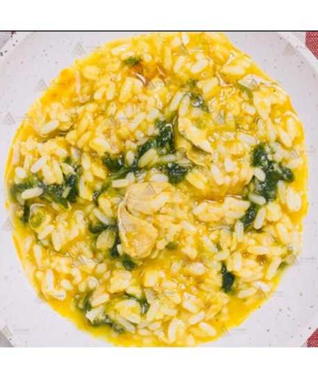 Bacalao con arroz de  Forestia auto calentable