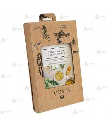 Lentejas veganas al curry de  Forestia auto calentable