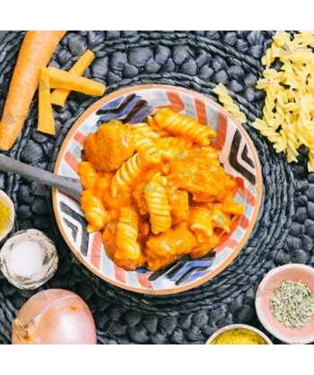 Albóndigas vegetales con pasta de Forestia auto calentable