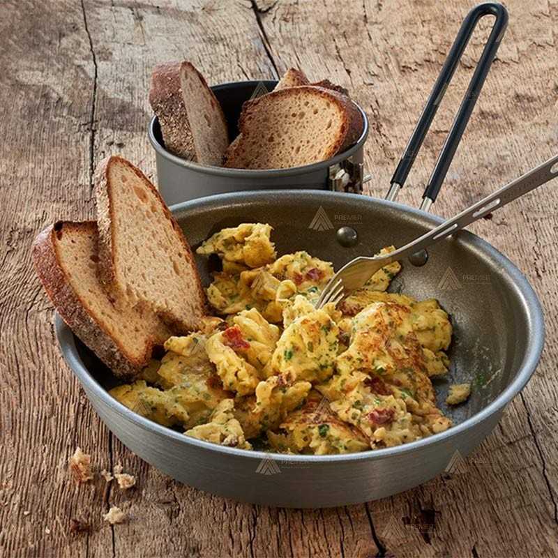 Huevos revueltos con cebolla Trek'N Eat