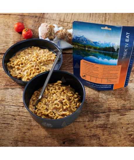 Pasta con crema de champiñones y ternera Trek'n Eat PS1000+