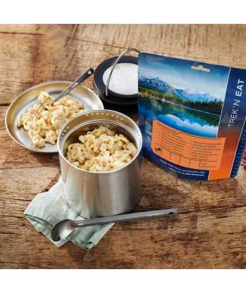 Fideos con queso y cebolla frita de Trek'n Eat PS1000+
