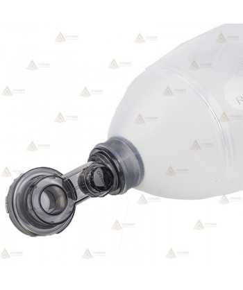 Resucitador manual de silicona para adultos y pediátricos