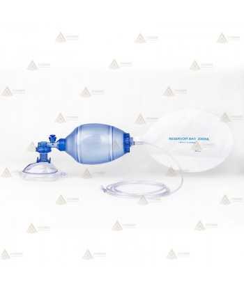 Resucitador manual de PVC para adultos y pediátricos