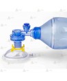 Resucitador manual de PVC para adultos y pediátricos