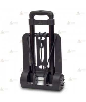 Estructura de trolley plegable, ruedas grandes para bolsas de emergencias