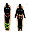 Kit de correas de ajuste para tablas espinales y camillas