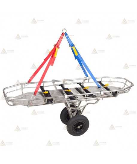 Kit de ruedas para el transporte de camillas de rescate