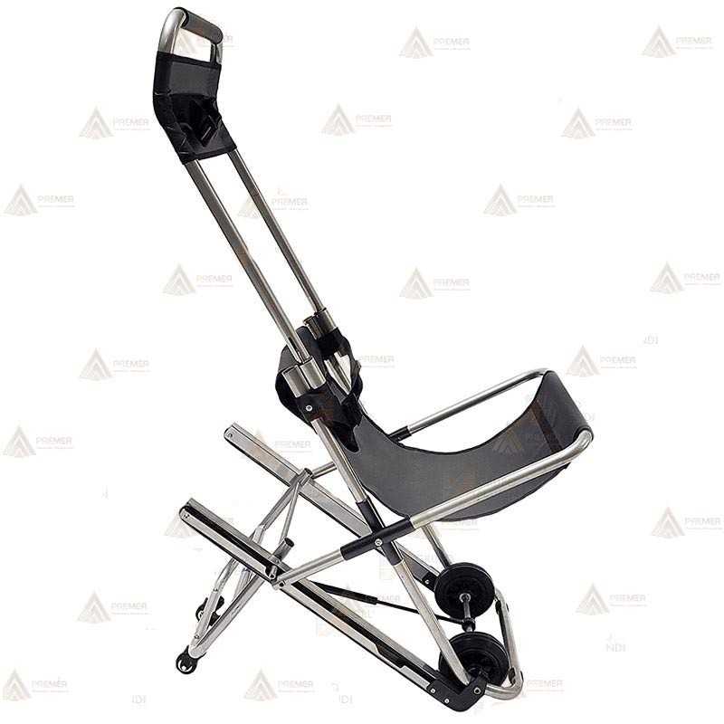 Silla plegable de evacuación para escaleras