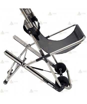 Silla plegable de evacuación para escaleras