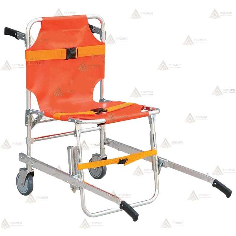 Silla plegable de evacuación para ambulancias