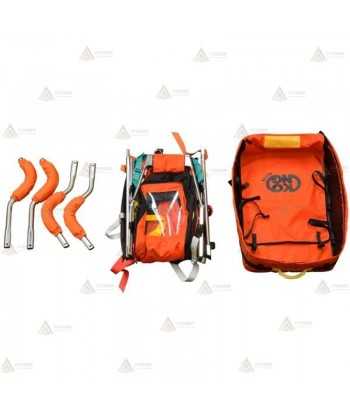 Camilla desmontable de aluminio para rescate en montaña