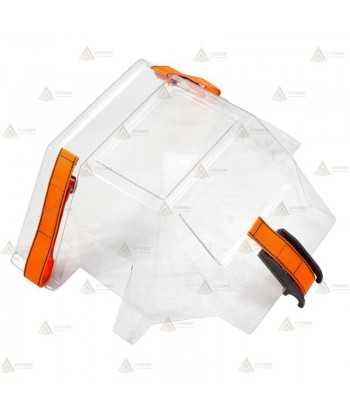 Protector de cabeza para camillas tipo cesta