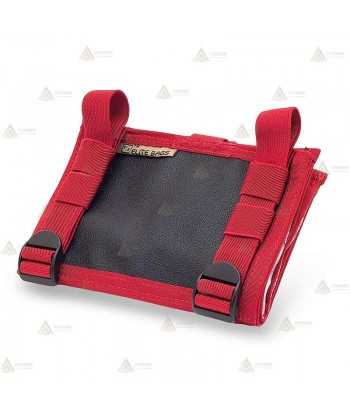 Brazalete táctico Porta documentos color rojo