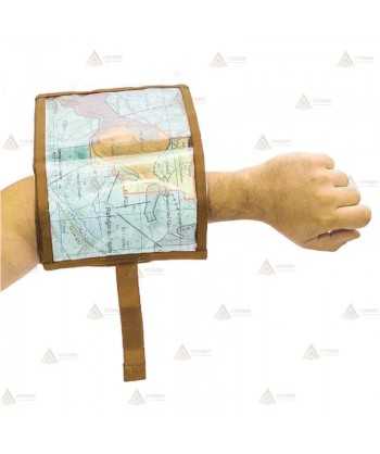 Brazalete táctico Porta documentos color Coyote