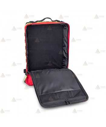 Mochila táctico-sanitaria modulable color rojo con sistema Molle (13,5 lit.)