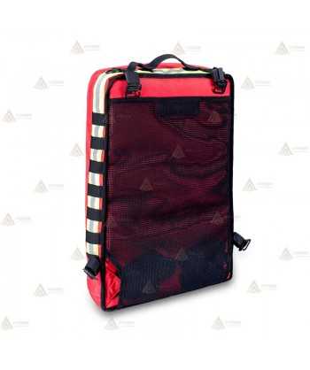 Mochila táctico-sanitaria modulable color rojo con sistema Molle (13,5 lit.)
