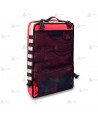 Mochila táctico-sanitaria modulable color rojo con sistema Molle (13,5 lit.)