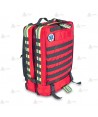 Mochila táctico-sanitaria modulable color rojo con sistema Molle (13,5 lit.)