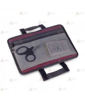 Mochila táctico-sanitaria modulable color rojo con sistema Molle (13,5 lit.)