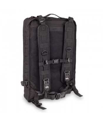 Mochila táctico-sanitaria modulable color negro con sistema Molle (13,5 lit.)