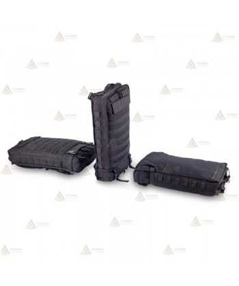 Mochila táctico-sanitaria modulable color negro con sistema Molle (13,5 lit.)