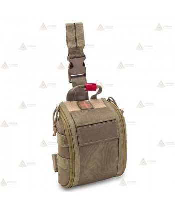 Botiquín compacto individual Molle para emergencias (1,8 lit.)