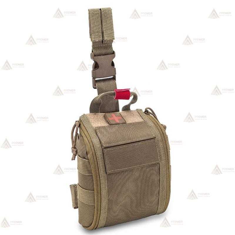 Botiquín compacto individual Molle para emergencias (1,8 lit.)