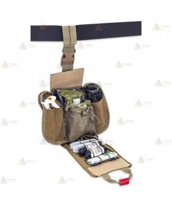 Botiquín compacto individual Molle para emergencias (1,8 lit.)