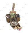 Botiquín paramédico pernera molle para emergencias (4,2 lit.)