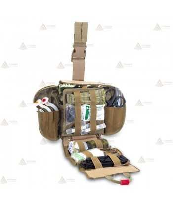 Botiquín paramédico pernera molle para emergencias (4,2 lit.)