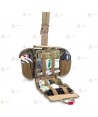 Botiquín paramédico pernera molle para emergencias (4,2 lit.)