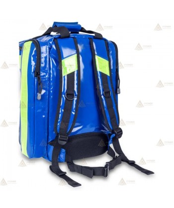Mochila de media capacidad de Soporte Vital Básico de Tarpaulin color azulina