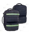 Mochila Táctica Sanitaria Soporte Vital  clor negro (32,7 lit.)