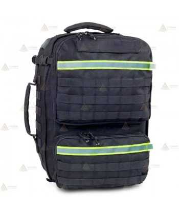 Mochila Táctica Sanitaria Soporte Vital  clor negro (32,7 lit.)