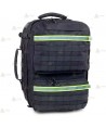 Mochila Táctica Sanitaria Soporte Vital  clor negro (32,7 lit.)