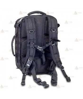 Mochila Táctica Sanitaria Soporte Vital  clor negro (32,7 lit.)