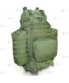 Mochila Táctica de campaña de operaciones especiales  verde kaki (79,3 lit.)