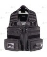 Chaleco táctico transpirable color negro con sistema Molle