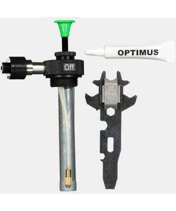 Hornillo híbrido Optimus Polaris Optifuel + botella de combustible