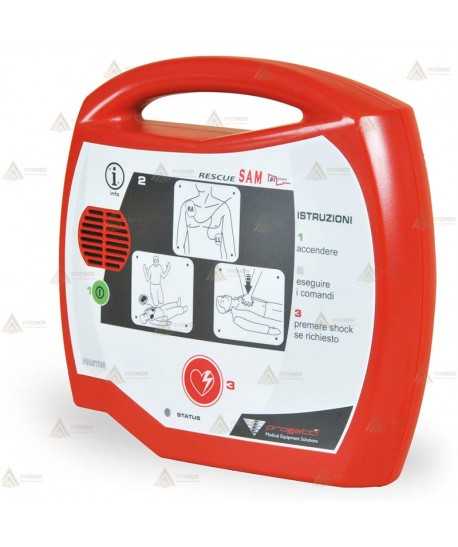 Desfibrilador semiautomático Rescue Sam
