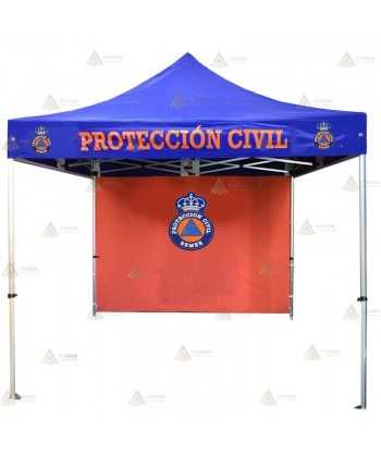 Cortinas laterales ciegas para carpas plegables