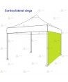 Cortinas laterales ciegas para carpas plegables