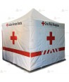 Carpas plegables de aluminio para emergencias