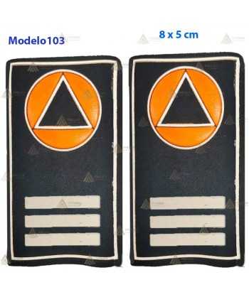 Hombreras para Protección Civil