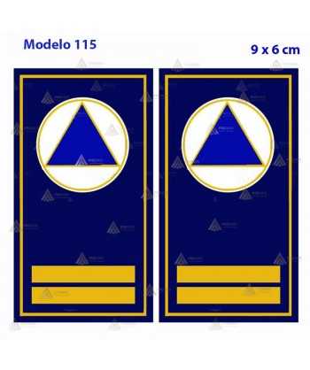 Hombreras para Protección Civil