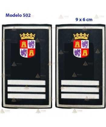 Hombreras de caucho personalizables