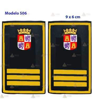 Hombreras de caucho personalizables