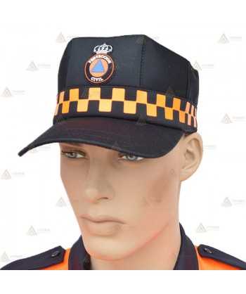 Escudos para gorras de Protección Civil