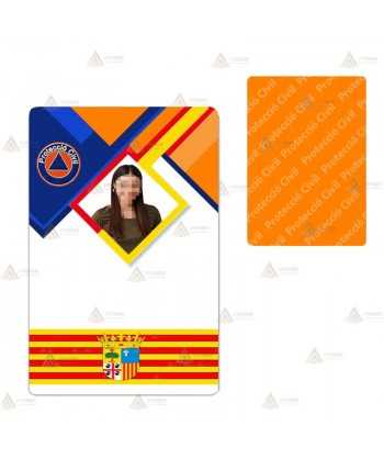Tarjetas de PVC para identificación para Policía Local, Protección Civil, Vigilantes de seguridad, Sanitarios, etc